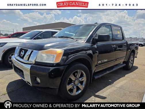 Magnetic Black 2015 Nissan Titan SV