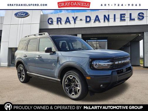 Azure Gray Metallic 2025 Ford Bronco Sport Outer Banks