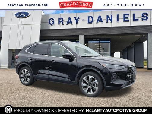 Black Metallic 2025 Ford Escape Platinum