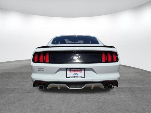White 2015 Ford Mustang EcoBoost Premium