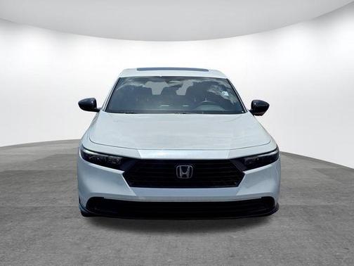 Platinum White Pearl 2024 Honda Accord Hybrid Sport-L