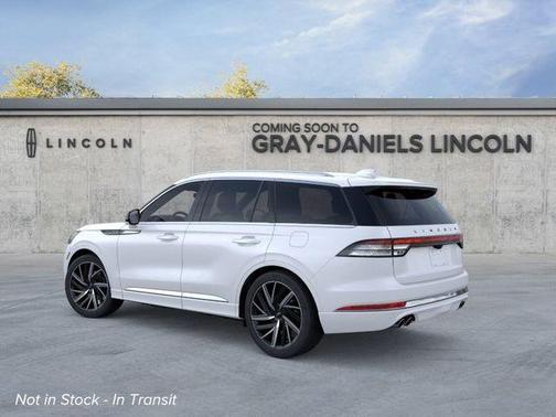 Pristine White 2026 Lincoln Aviator Black Label AWD