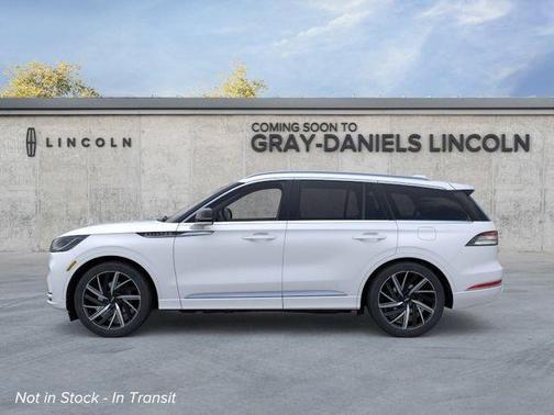 Pristine White 2026 Lincoln Aviator Black Label AWD