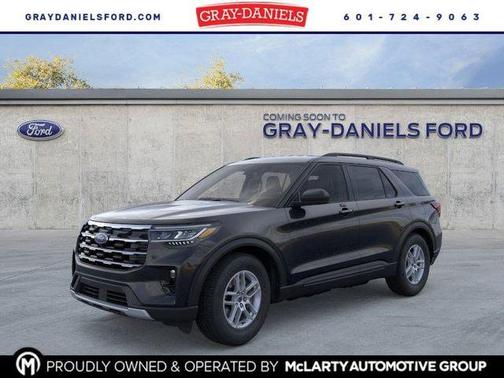 Agate Black Metallic 2026 Ford Explorer Active