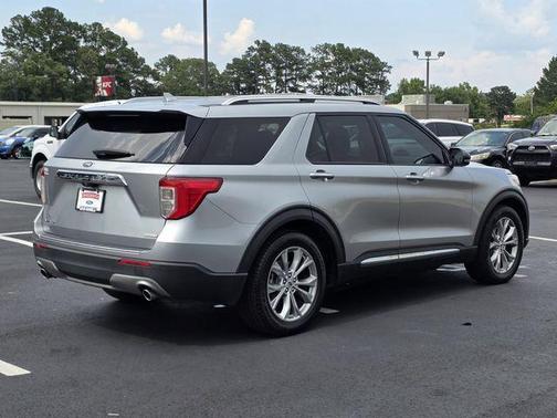 Silver Metallic 2020 Ford Explorer Limited