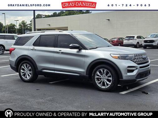 Silver Metallic 2020 Ford Explorer Limited