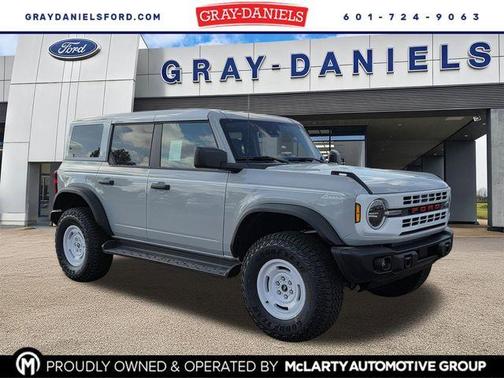 Avalanche Gray 2026 Ford Bronco Heritage Edition