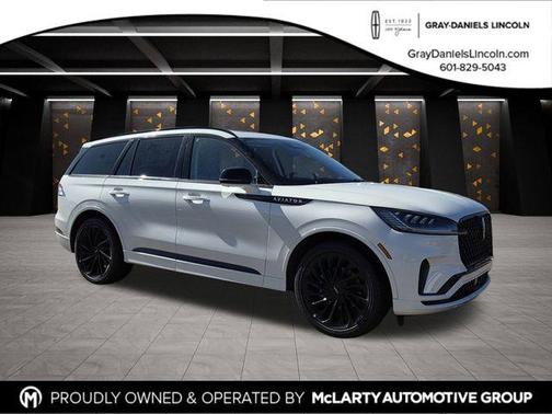 Pristine White 2026 Lincoln Aviator Reserve RWD SUV