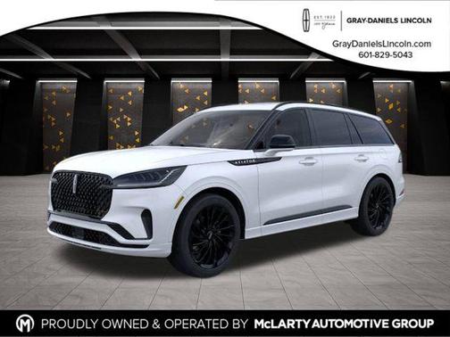 Pristine White 2026 Lincoln Aviator Reserve RWD SUV