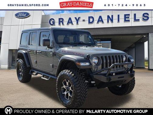 Sting Gray Clearcoat 2021 Jeep Wrangler Unlimited Rubicon SUV