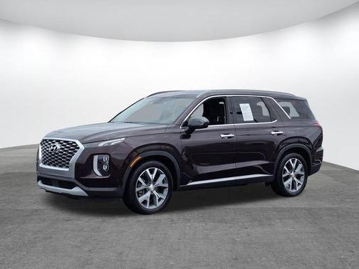 Burgundy 2020 Hyundai PALISADE SEL