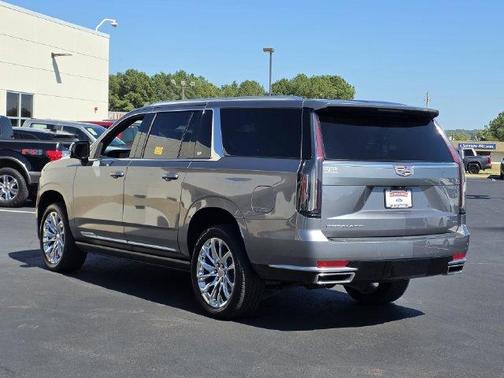 Satin Steel Metallic 2021 Cadillac Escalade ESV Premium Luxury
