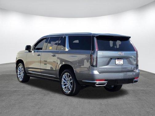 Satin Steel Metallic 2021 Cadillac Escalade ESV Premium Luxury