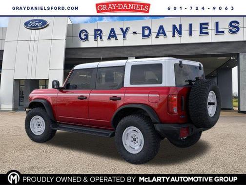 Ruby Red 2026 Ford Bronco Heritage Edition