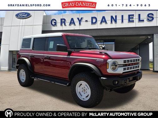 Ruby Red Metallic Tinted Clearcoat 2026 Ford Bronco Heritage Edition