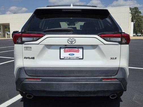 White 2021 Toyota RAV4 XLE Premium