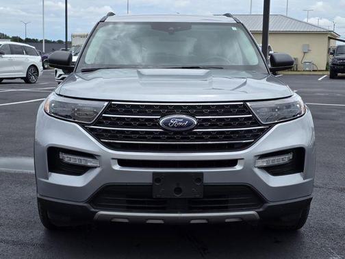 Iconic Silver Metallic 2022 Ford Explorer XLT