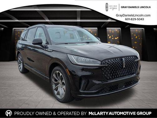 Infinite Black Metallic 2026 Lincoln Aviator Premiere SUV