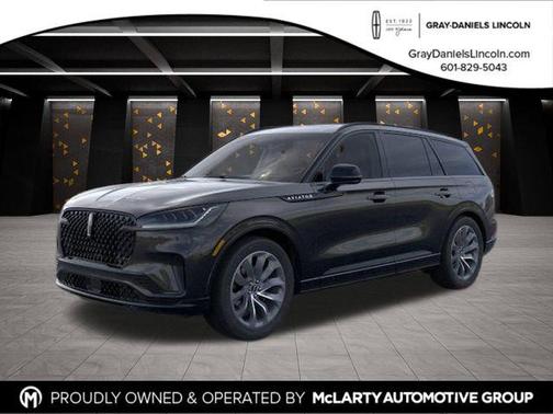 Infinite Black Metallic 2026 Lincoln Aviator Premiere SUV