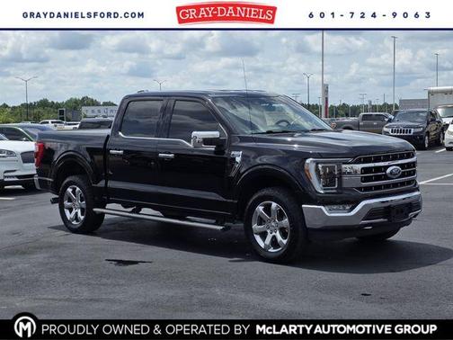 Black Metallic 2021 Ford F-150 Lariat