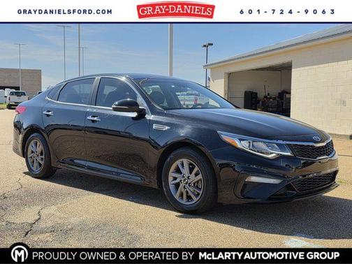 Ebony Black 2020 Kia Optima LX