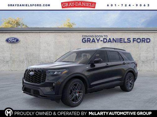 Agate Black Metallic 2026 Ford Explorer ST-Line