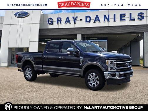 Antimatter Blue Metallic 2022 Ford F-250 King Ranch