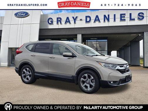 Tan 2019 Honda CR-V EX-L