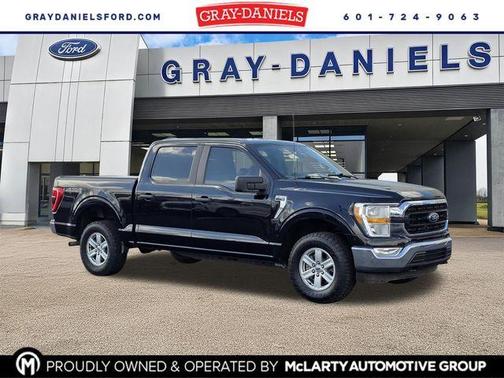Agate Black Metallic 2022 Ford F-150 XLT