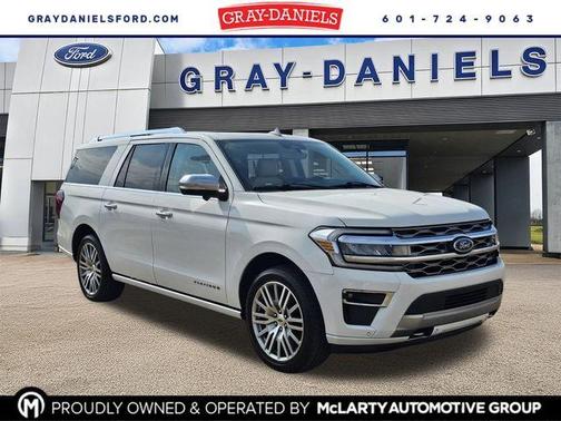 Star White 2022 Ford Expedition Max Platinum SUV
