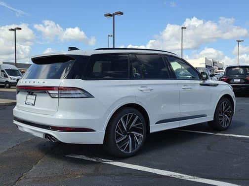 Pristine White 2026 Lincoln Aviator Black Label AWD
