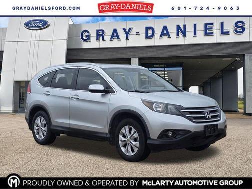 Alabaster Silver Metallic 2014 Honda CR-V EX-L