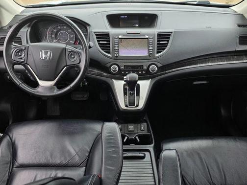 Alabaster Silver Metallic 2014 Honda CR-V EX-L
