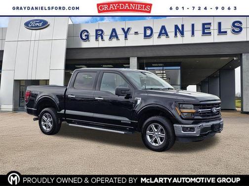 Agate Black Metallic 2024 Ford F-150 XLT