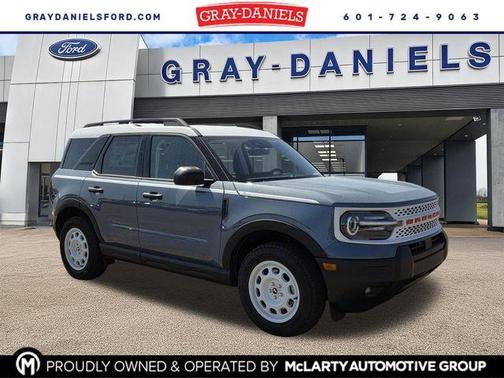 Azure Gray Metallic 2026 Ford Bronco Sport Heritage
