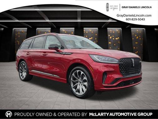 Red 2026 Lincoln Aviator Premiere