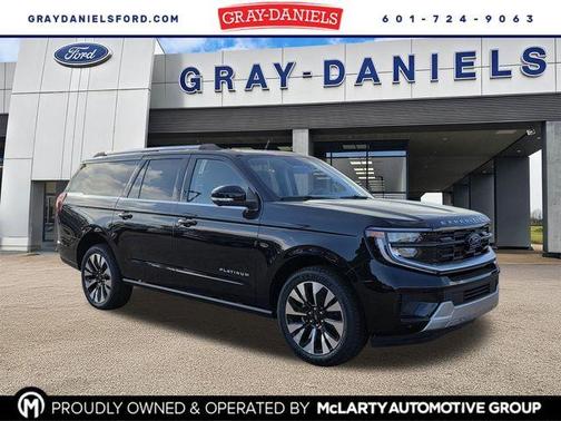 Agate Black Metallic 2026 Ford Expedition Max Platinum