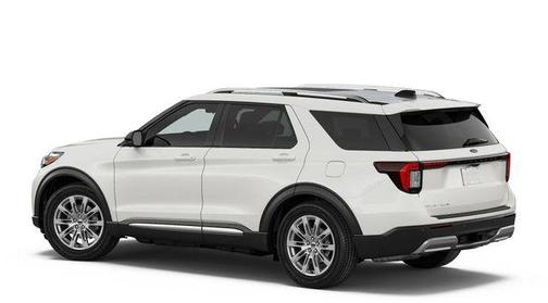 Star White 2026 Ford Explorer Platinum