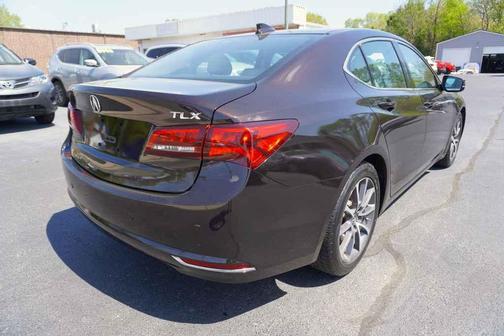 Black Copper Pearl 2015 Acura TLX V6 Tech