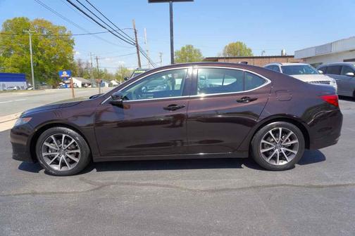 Black Copper Pearl 2015 Acura TLX V6 Tech