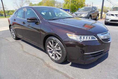 Black Copper Pearl 2015 Acura TLX V6 Tech