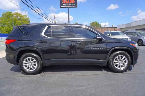 Black 2019 Chevrolet Traverse LT Leather