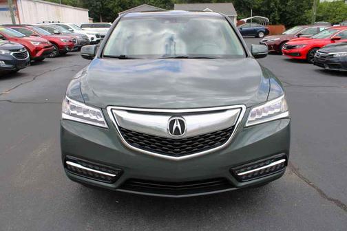 Forest Mist Metallic 2015 Acura MDX 3.5L Technology Package