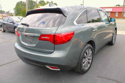 Forest Mist Metallic 2015 Acura MDX 3.5L Technology Package