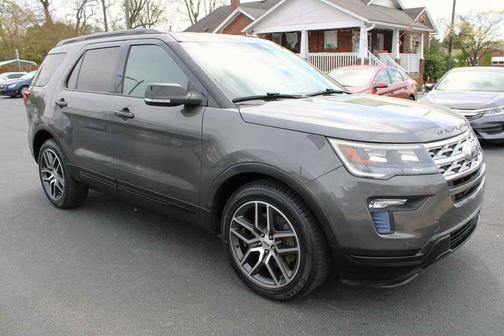 Magnetic 2018 Ford Explorer sport