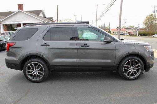 Magnetic 2018 Ford Explorer sport