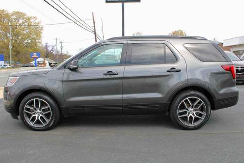 Magnetic 2018 Ford Explorer sport
