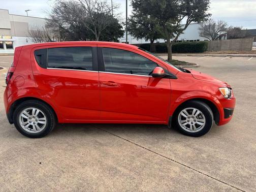Red 2012 Chevrolet Sonic 2LT