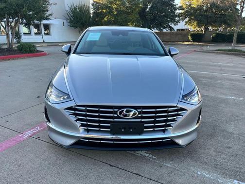 Curated Silver 2023 Hyundai SONATA Hybrid SE