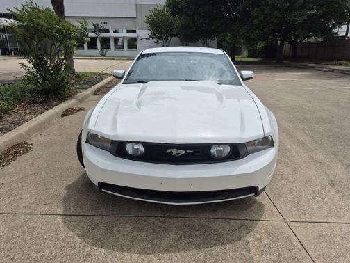 White Platinum Metallic Tri-Coat 2012 Ford Mustang GT